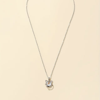 Moonstone Cat Necklace