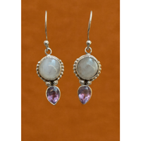 Joan Moonstone Earrings