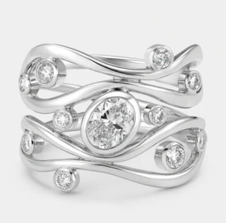 Muriel Moonstone Ring